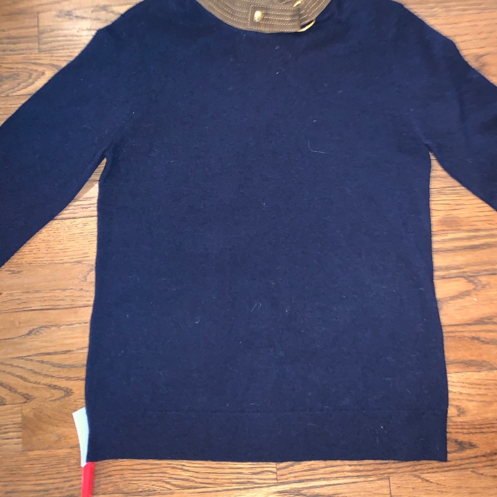 Tory Burch Navy Sweater
